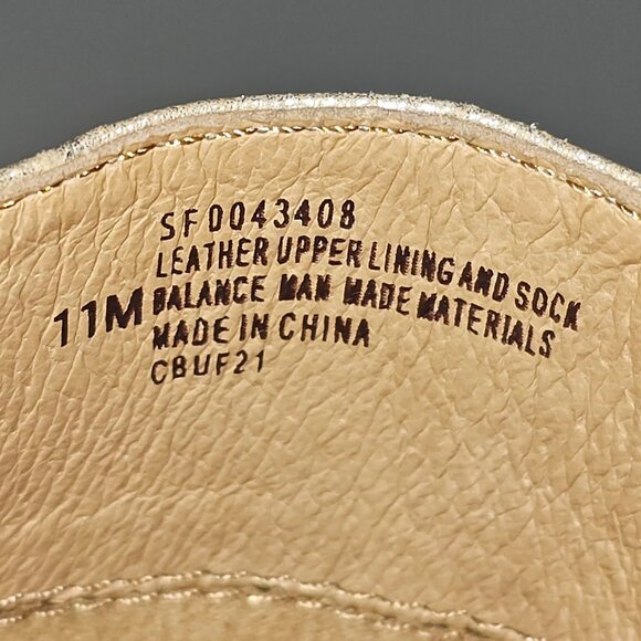 Sofft Somers Moc Mule Sneaker Womens 11 Metallic Taupe Leather Slip On Croc - Picture 14 of 15